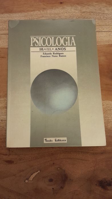 Livro Psicologia 10.° 11.° anos Maria Eduarda Rodrigues e Franciso Nun