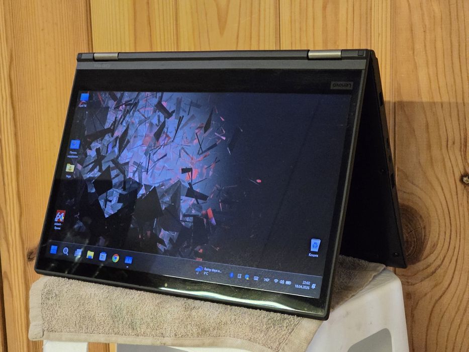 ThinkPad Yoga 13.3"/i5 8350U/RAM 8GB/SSD 256GB/батарея 6г