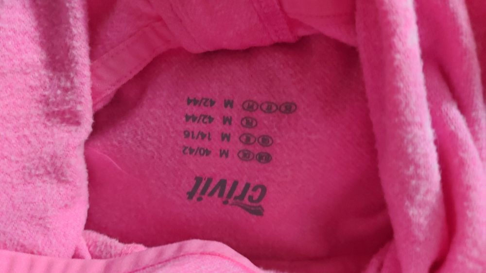 Bluza cienka różowa damska