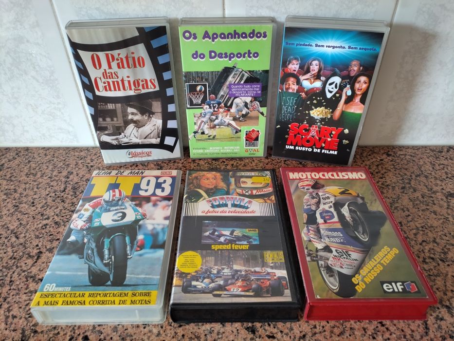 Cassetes VHS originais