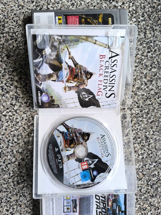 Conjunto de 3 jogos PlayStation 3+5 CDs danificados