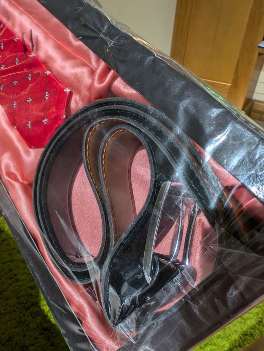 Набір краватка та пояс галстук