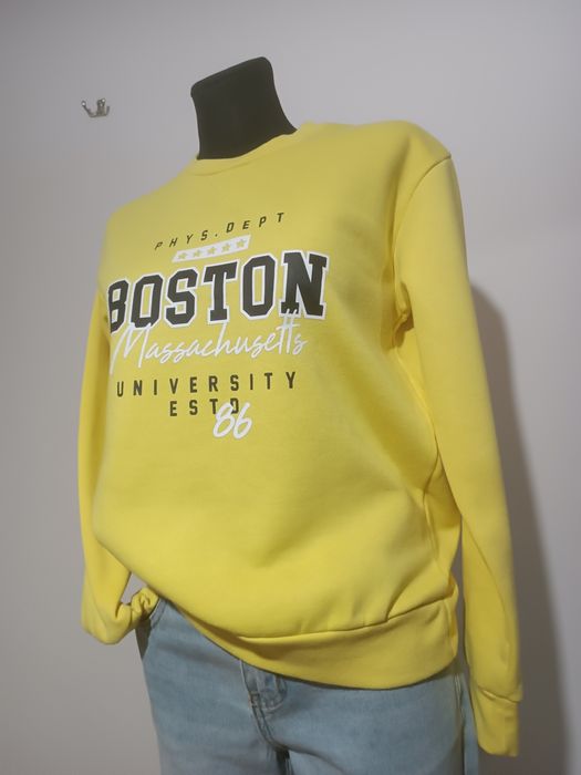 Żółta bluza dresowa firmy Primark używana rozmiar 32/34