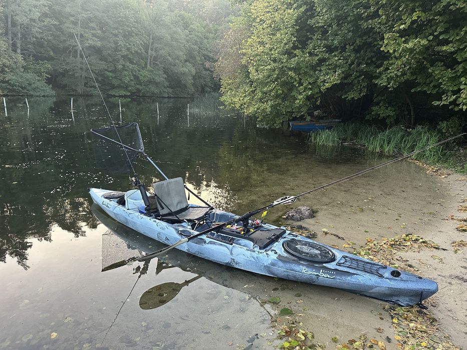 Kajak wędkarski KOI Fishing od Rainbow Kayaks testowy
