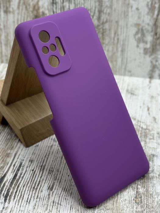 Не пачкаются! Чехол Silicone Case на Xiaomi Redmi Note 10 Pro Чохол