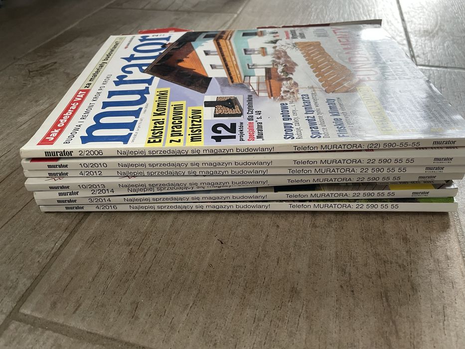Magazyny Murator, Szkola budowania, Majster, Mój dom, Ładny dom 40 szt