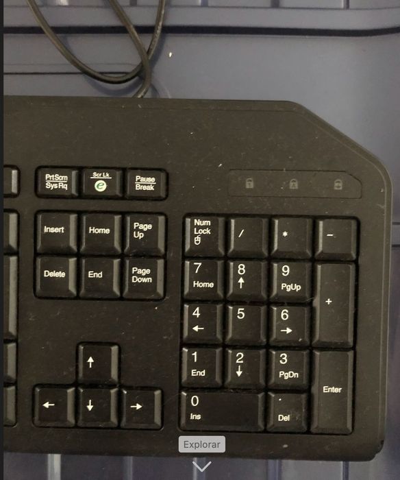 teclado com fio acer