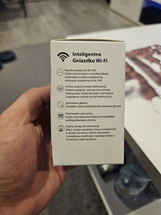 Inteligentne Gniazdko WiFi, pomiar zużycia, sterowanie głosem.