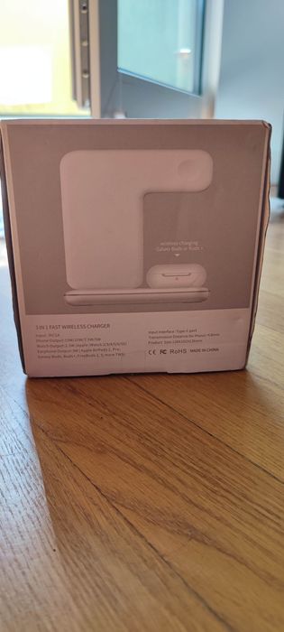 Nowa Stacja Dokująca Ładowarka Indukcyjna Bezprzewodowa 3in1