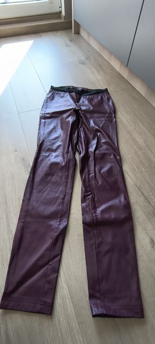 Legginsy skóra ekologiczna