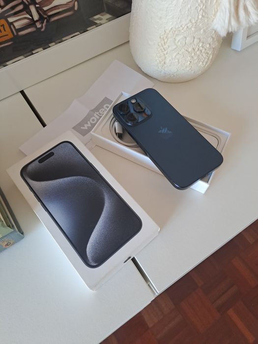 IPhones 15 Pro 128GB Fatura e Garantia até 03/2027