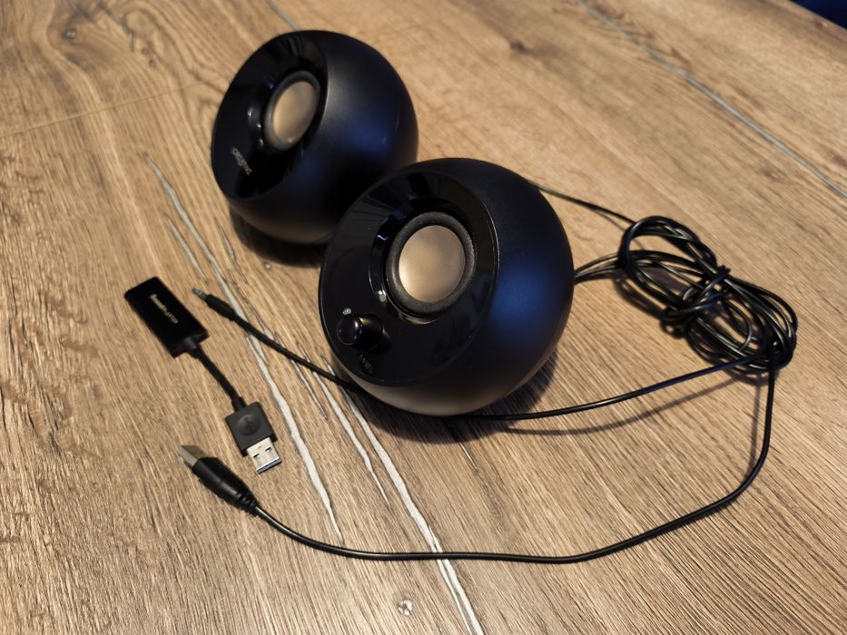 Zestaw głośniki Creative Pebble + karta muzyczna Sound Blaster