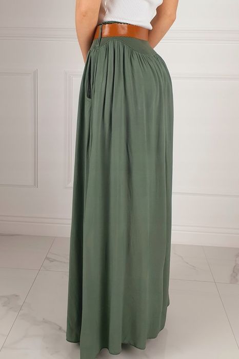 Zwiewna Długa Spódnica Maxi Do Kostek Boho Damska