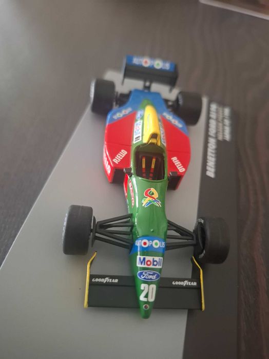 Miniatura Benetton Ford B190 Nelson Piquet GP Japão 1990