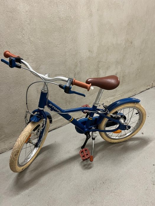 Lekki aluminiowy 7,3kg rower btwin 16” city 900