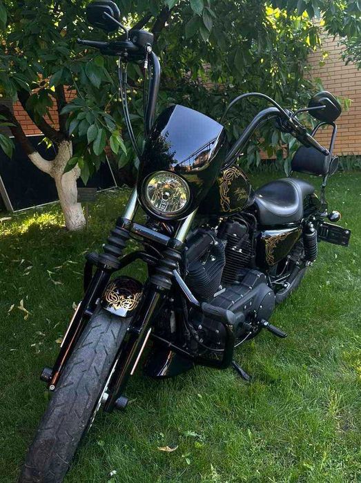 Harley-Davidson Sporster XL1200 Iron 2021 Аерографія