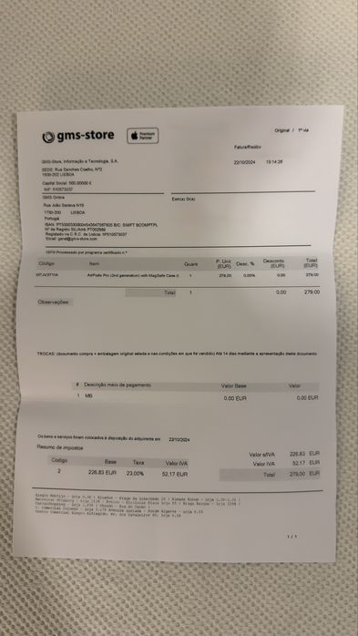 AirPods Pro 2 - como novos - 1 ano de uso - original