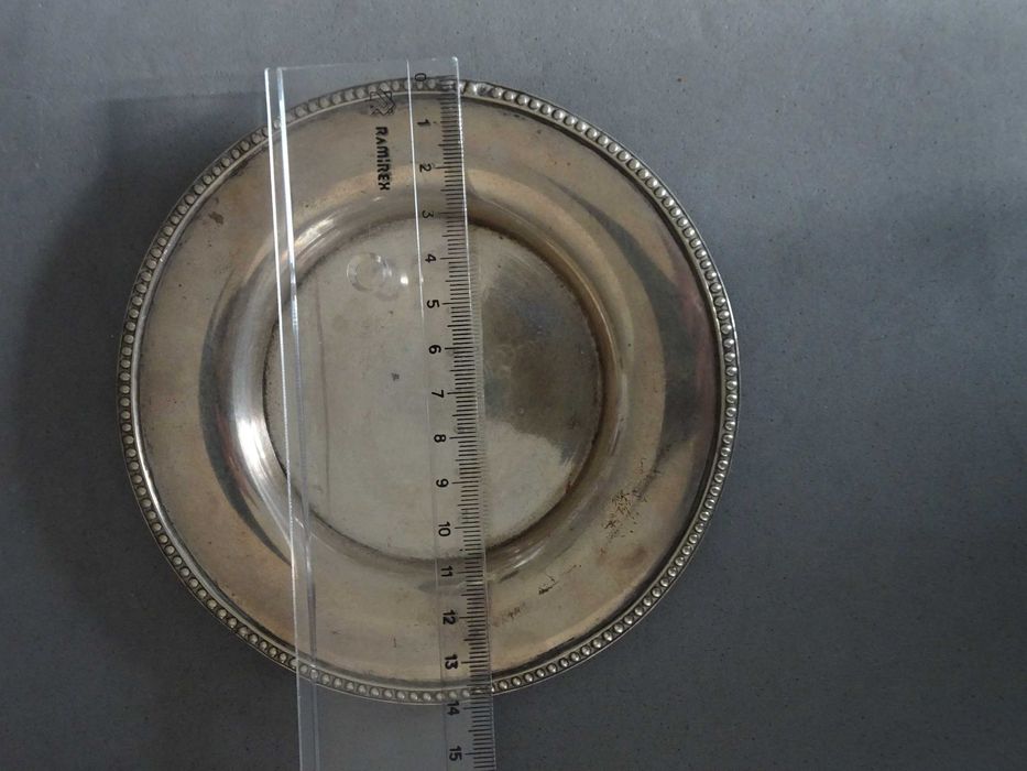 Antiga salva de prata 89gr