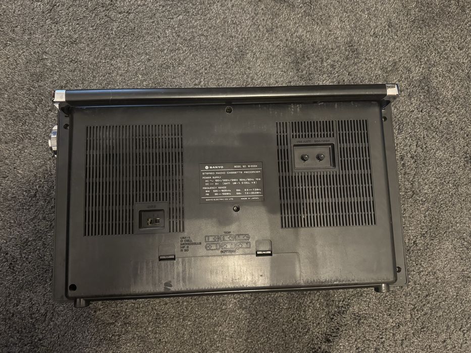 Radiomagnetofon boombox SANYO M4500K