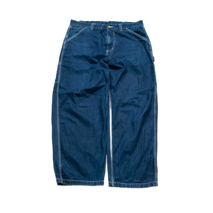 Carhartt OG Single Knee Pant szerokie spodnie jeansowe L/36us hip hop