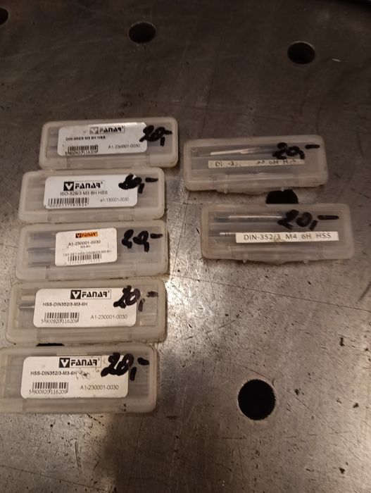 Gwintownik ręczny fanar, inne m3 m4