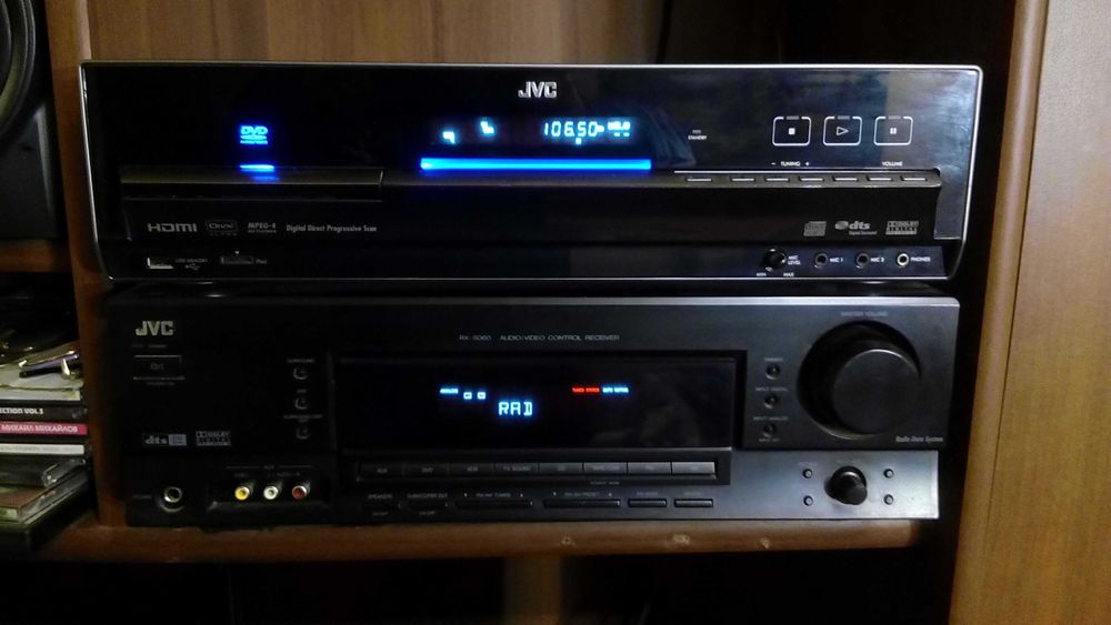 ресивер и дом кинотеатр JVC