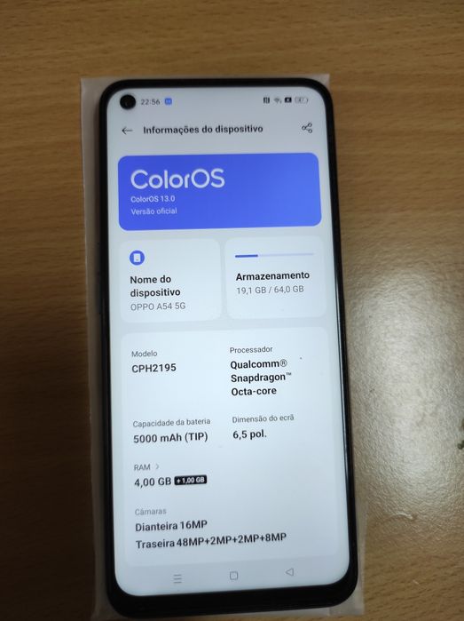 Smartphone OPPO 5G - como Novo