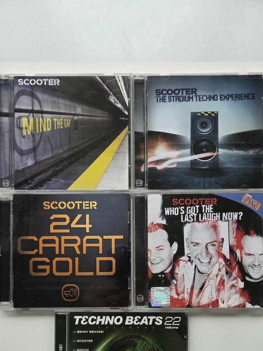 Scooter - cztery oryginalne płyty CD Siemianowice Śląskie