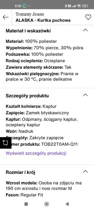 Tommy Hilfiger puffer