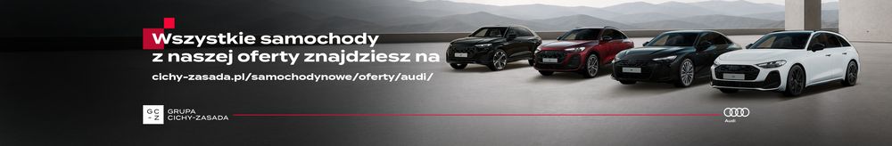 AUDI CENTRUM POZNAŃ ŁAWICA DEALAER ROKU AUDI 2025 top banner
