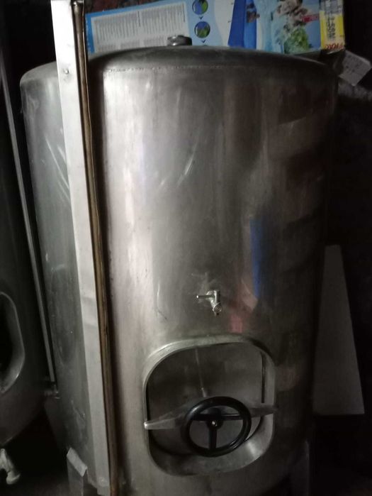 Cubas de armazenamento em inox