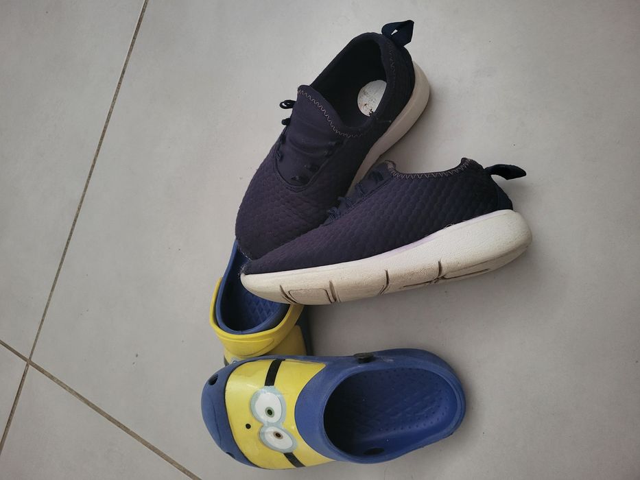 Buty typu adidasy plus klapki do wody gratis