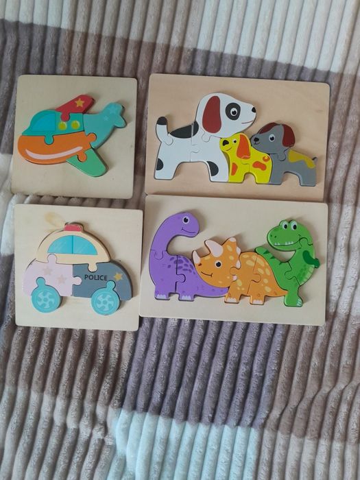 Дерев'яні пазли стан гарний 70 грн. 1 шт.