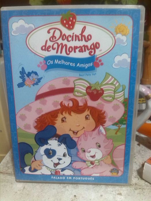Docinho de morango desenhos animados DVD- portes grátis