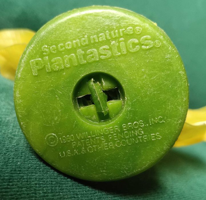 Retro sztuczna roślina akwariowa plantastics 1980 willinger bros Retro