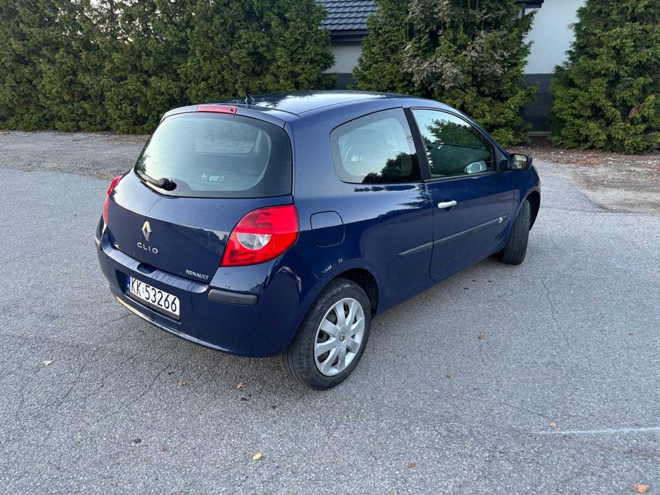 Renault Clio III 1.2 Benzyna 2006 Bez Wkładu Finansowego Opłaty Na Rok