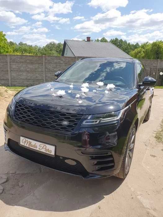 Auto do ślubu wynajem Range Rover Velar , suv, czarny