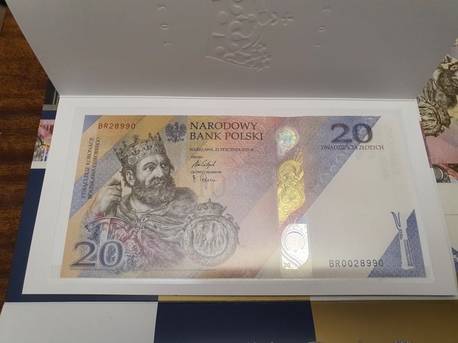 20zł Tysiąclecie koronacji Bolesława Chrobrego