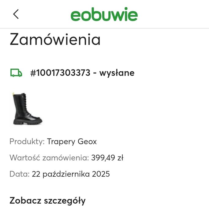 Wysokie glany Geox Respira 38