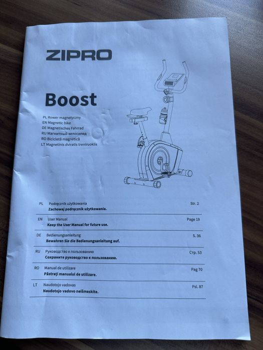 Rowerek magnetyczny Zipro