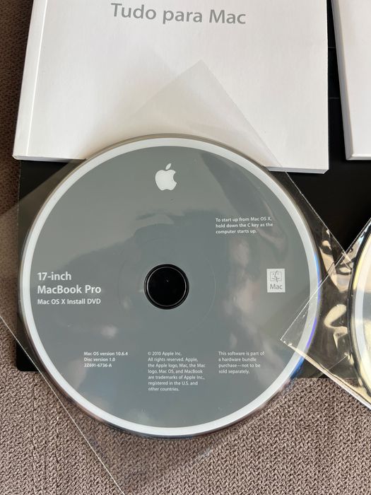 MacBook Pro OSX - DVD's Originais