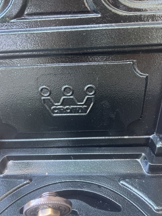 Zlew przyscienny sygnowany CROWN wodnik fontanna odnowiony