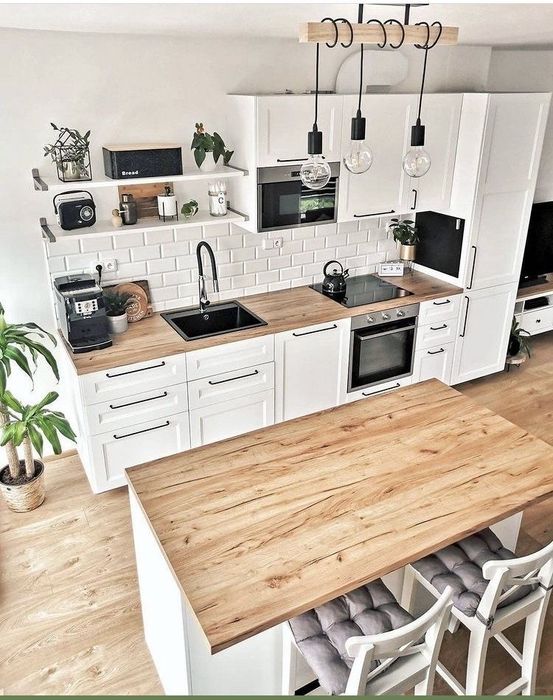 Cozinha e móveis em estilo provençal