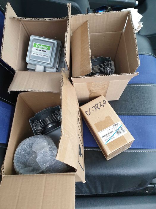 Zelmer - silniki, wirniki, tarcze, filtry, magnetrony - nowe, różne.