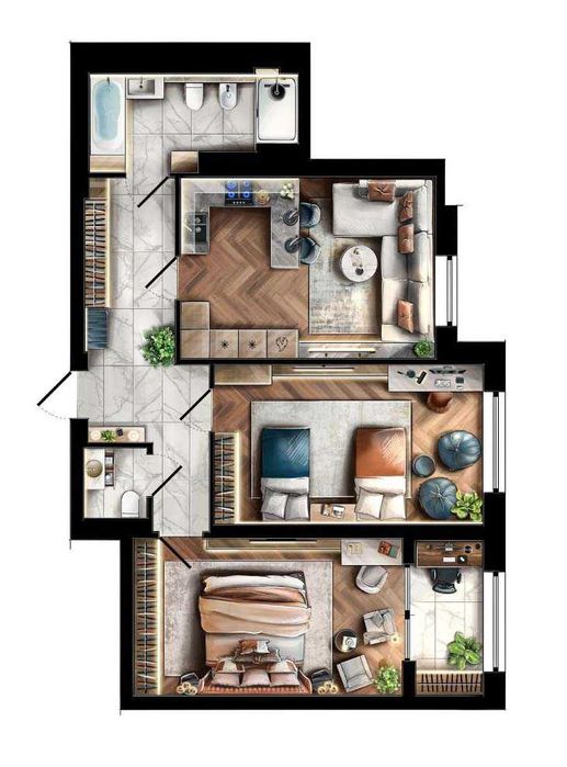 Продаж 2-кімнатної квартири, новобудова, ЖК Dynastia BC, Біла Церква