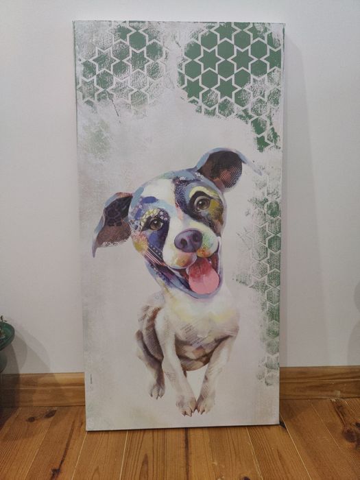Quadro decoração cão