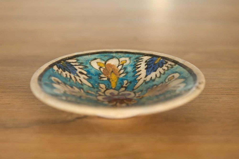 Ceramiczny talerz Persja ceramika artystyczna