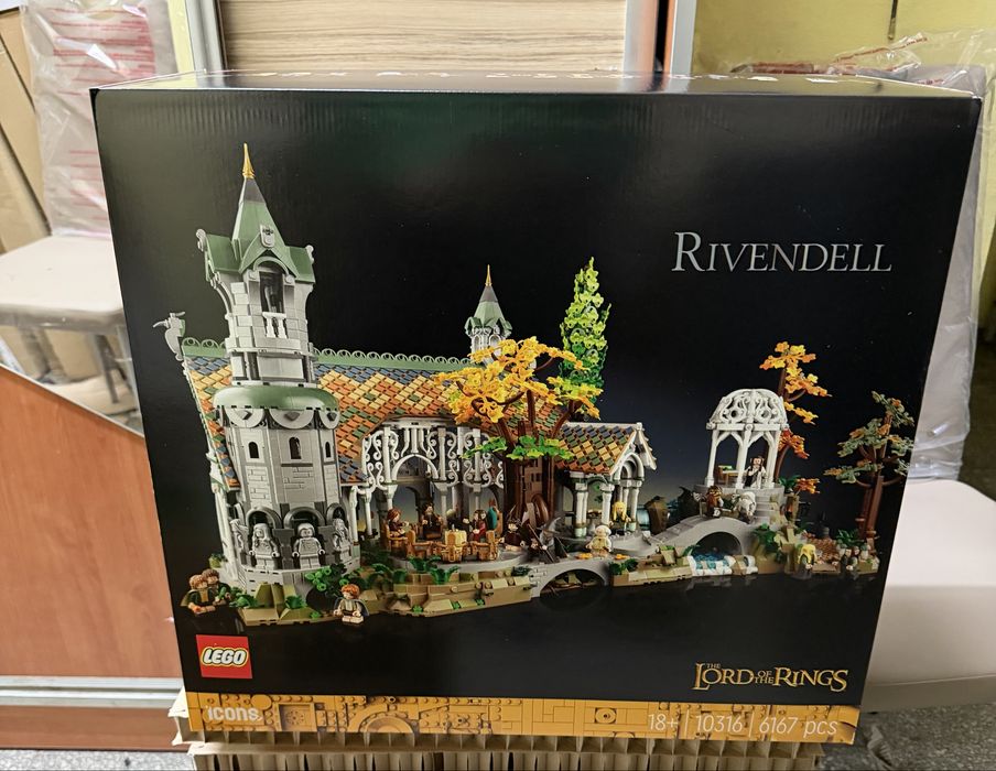 Lego rivendell lotr