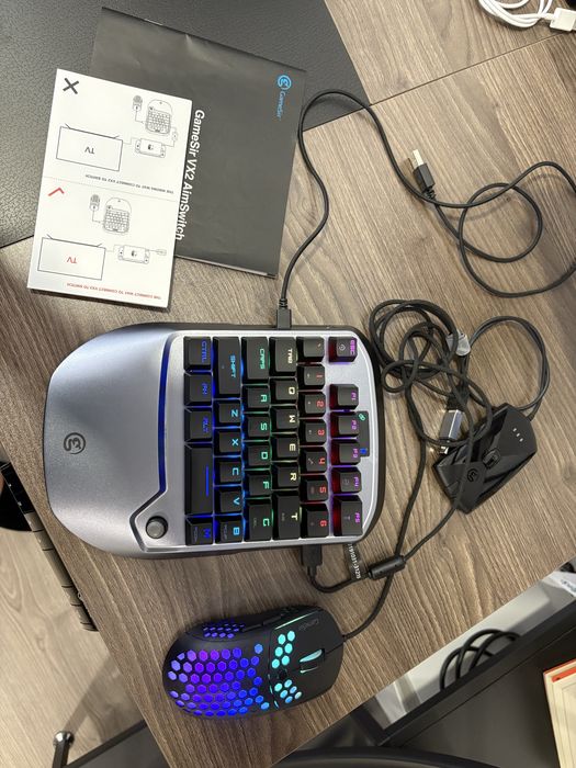 Teclado + Rato - Gamesir VX2 (PC/PS4/XBox/Switch)