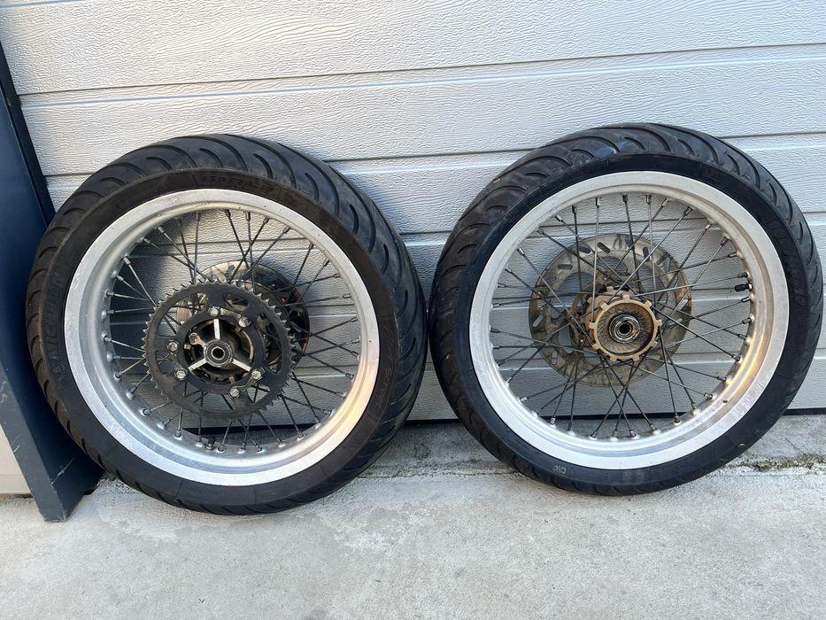 Koła supermoto 17 yamaha dt 50 beta derbi gilera senda sherco rieju